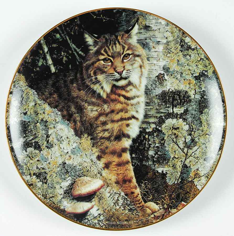 Our Woodland Friends Forest Sentinel:Bobcat - No Box by WS George-1