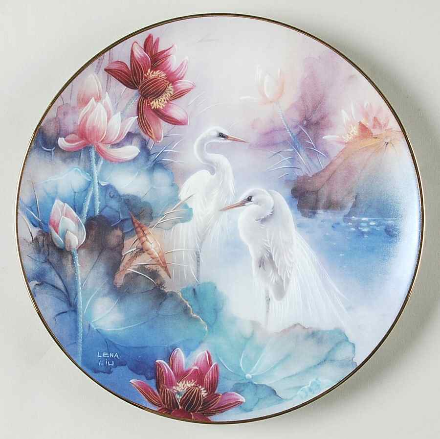 On Wings of Snow The Egrets - Boxed by WS George-1