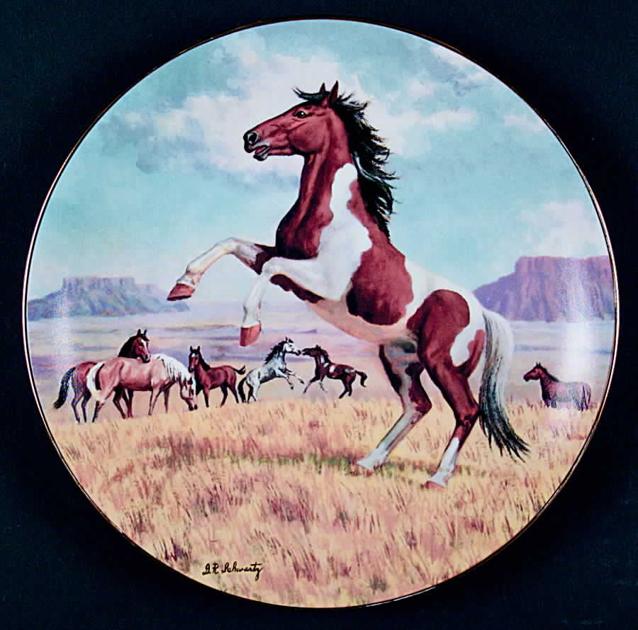 Purebred Horses of America The Mustang - Boxed by WS George-1