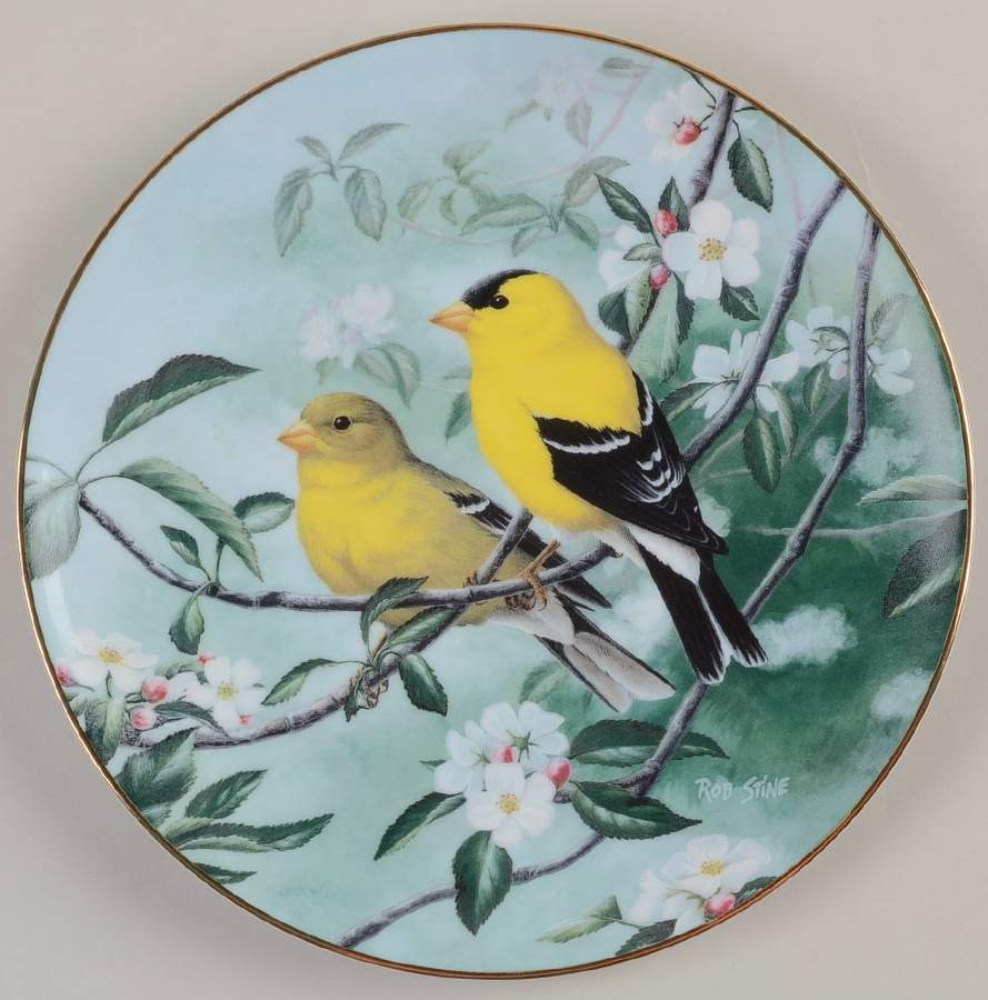 Treasury of Songbirds Golden Daybreak - No Box by WS George-1
