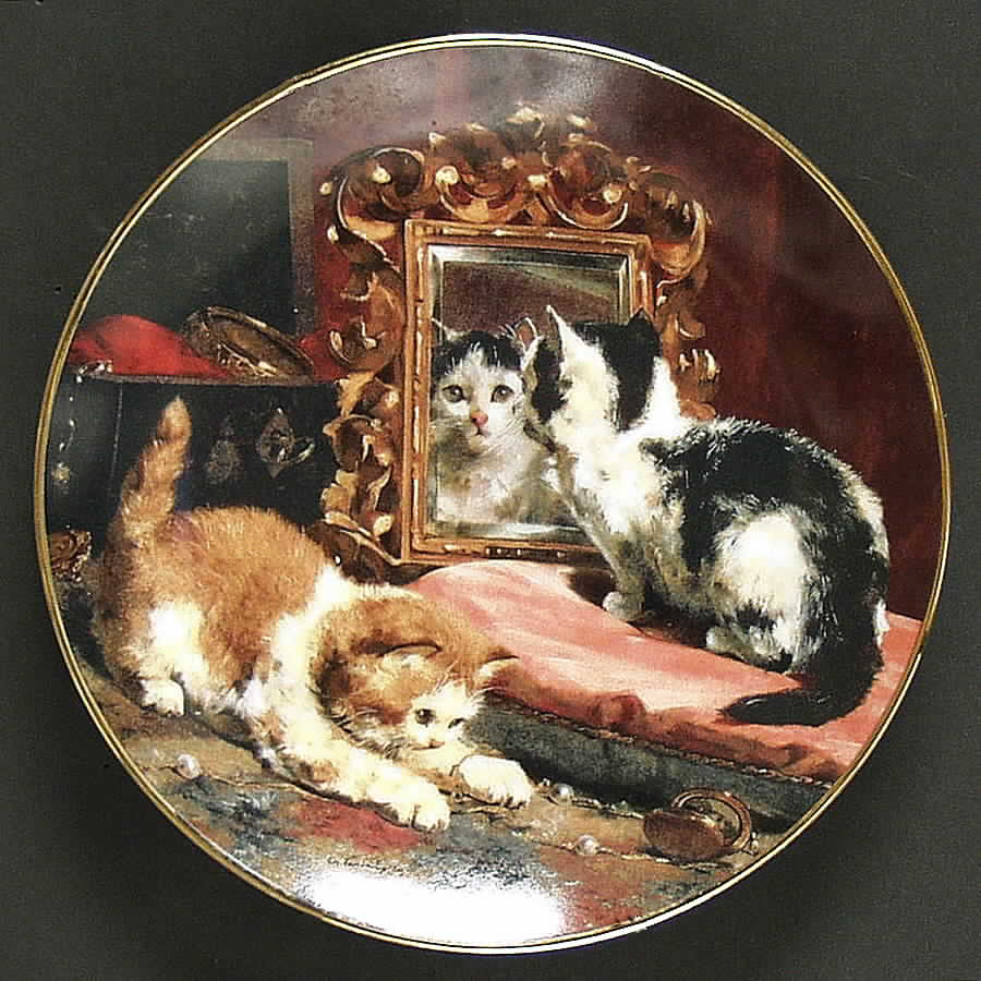 Victorian Cat Capers Vanity Fair - No Box by WS George-1