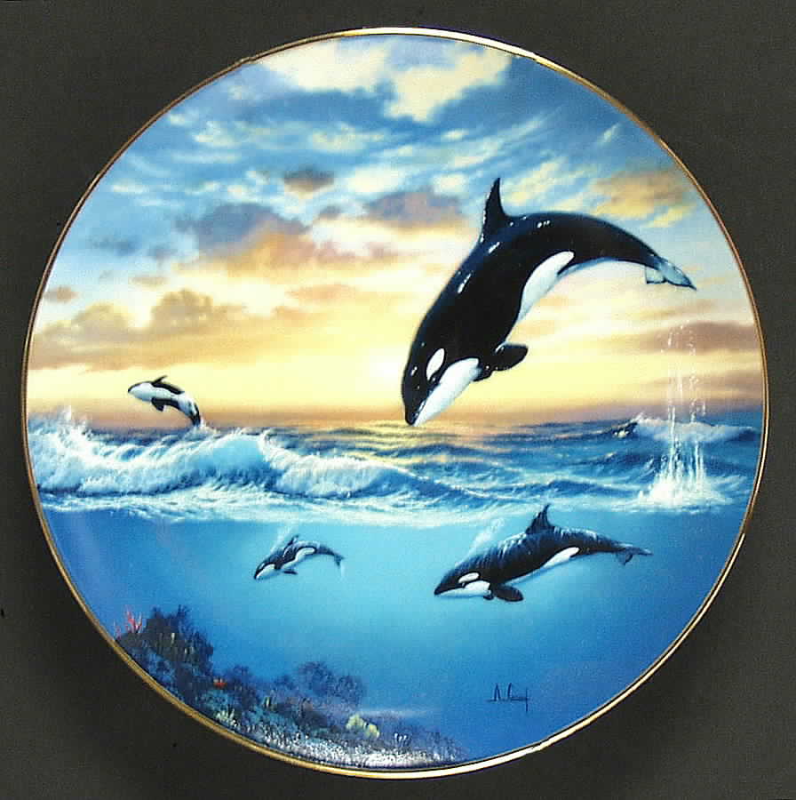 Vanishing Gentle Giants Jumping For Joy - No Box by WS George-1