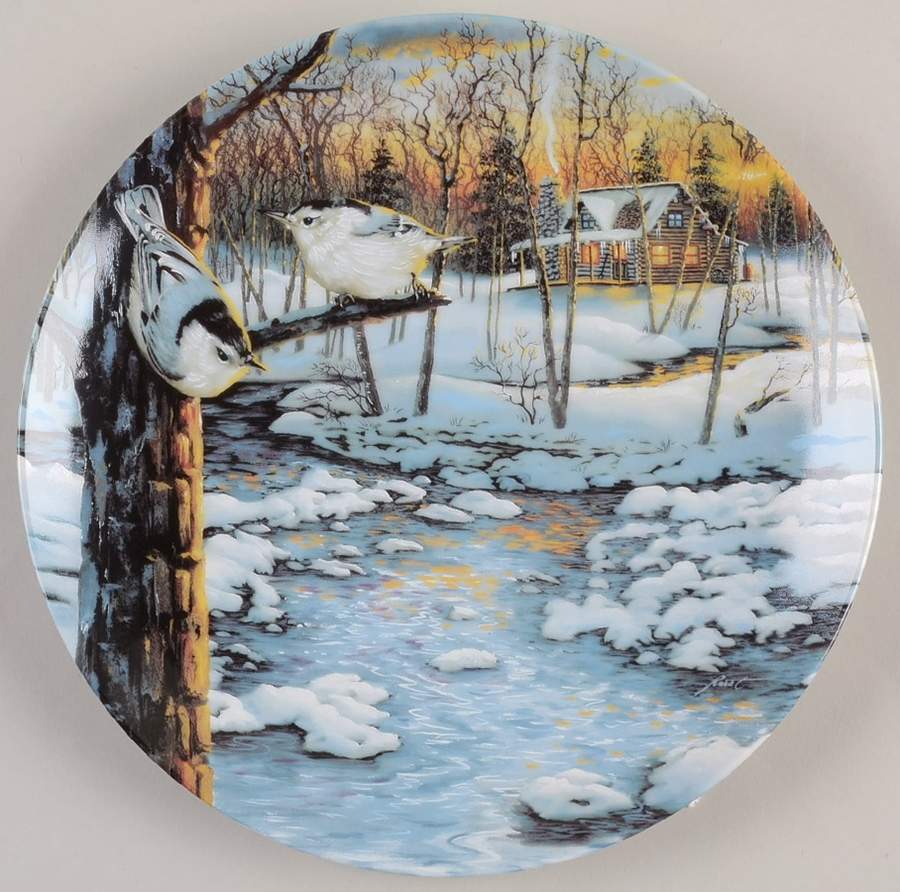 Wings of Winter Silent Sunset - No Box by WS George-1