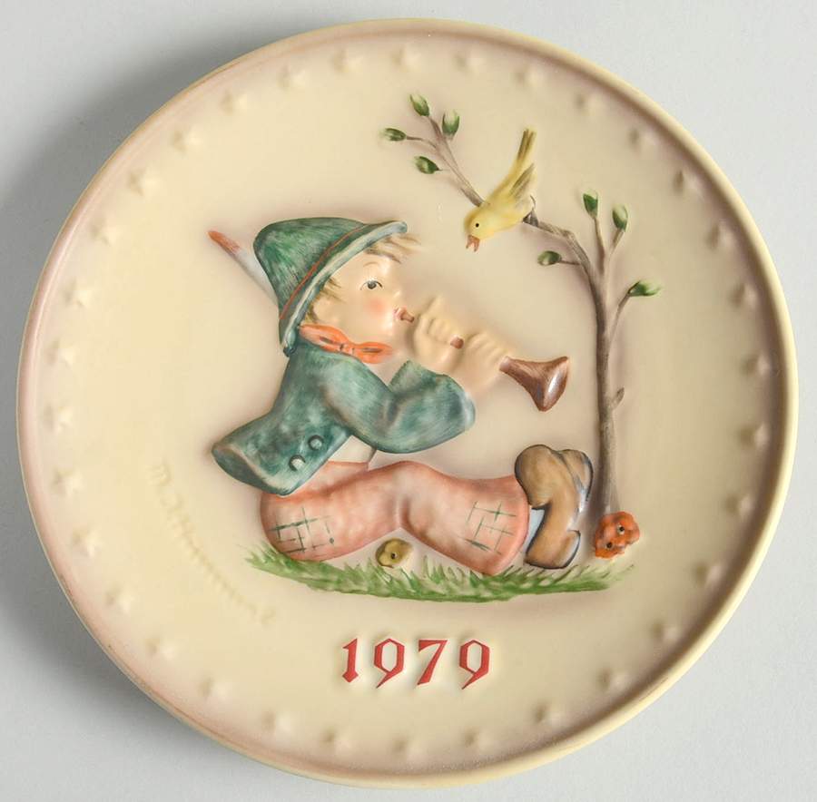 Hummel Annual Plate-Goebel Singing Lesson - No Box by Goebel-1