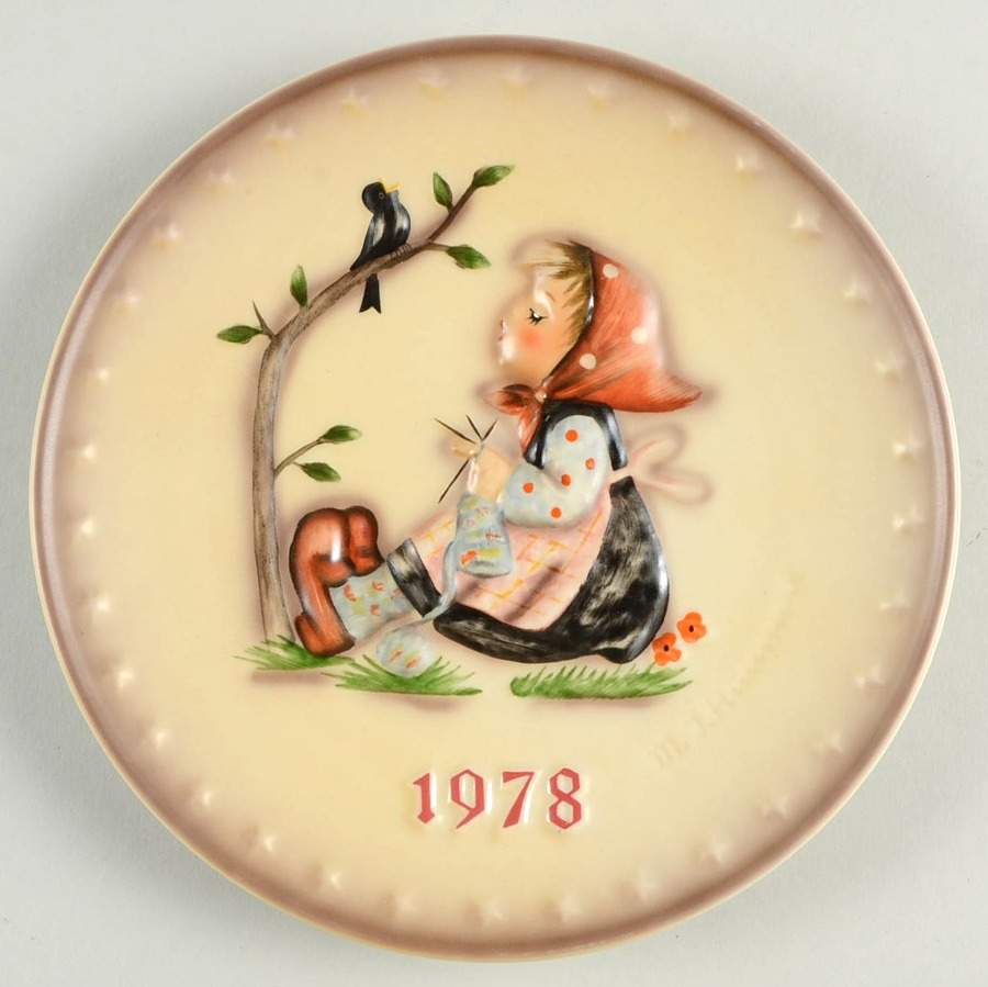 Hummel Annual Plate-Goebel Happy Pastime - No Box by Goebel-1