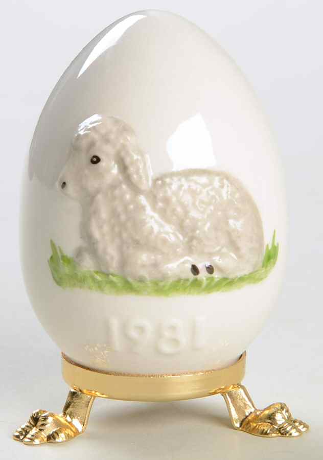 Goebel Easter Egg Lamb - No Box by Goebel-1