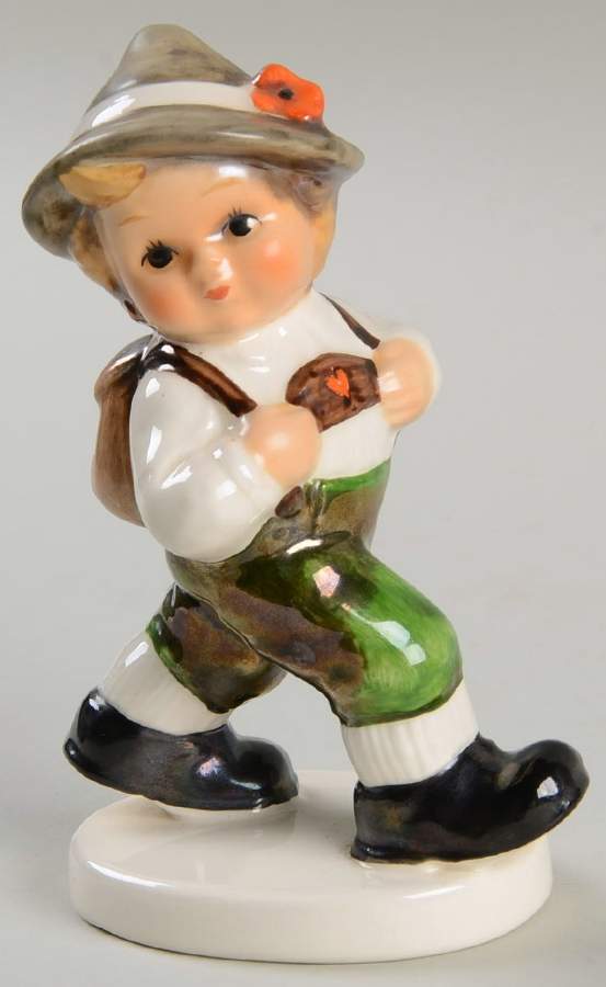 Happy Memories Boy With Backpack - No Box by Goebel-1