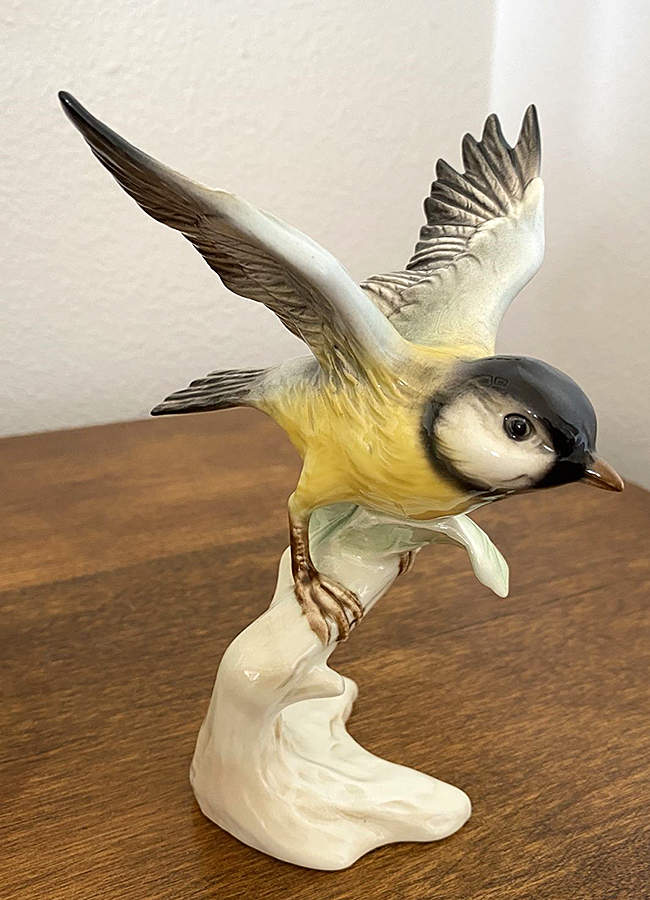 Bird Figurines Great Titmouse - Nb472, No Box by Goebel-1