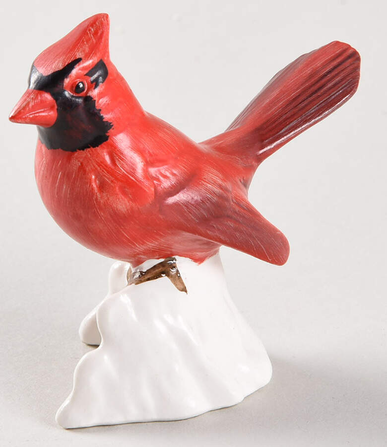 Bird Figurines Cardinal - Nb386, No Box by Goebel-1