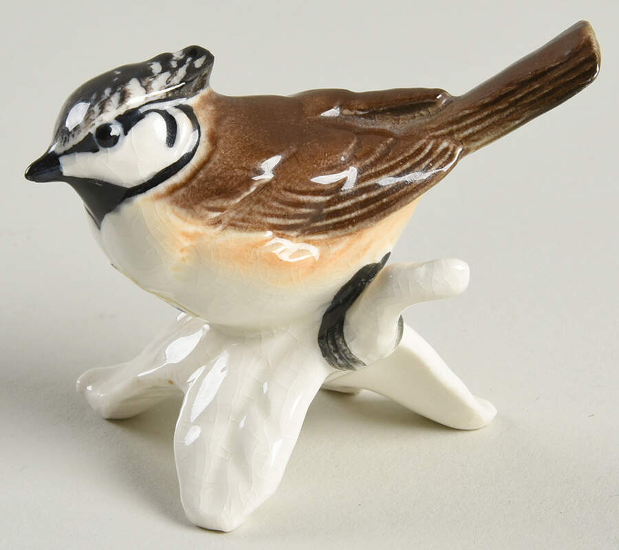 Bird Figurines Crested-Tit - No Box by Goebel-1