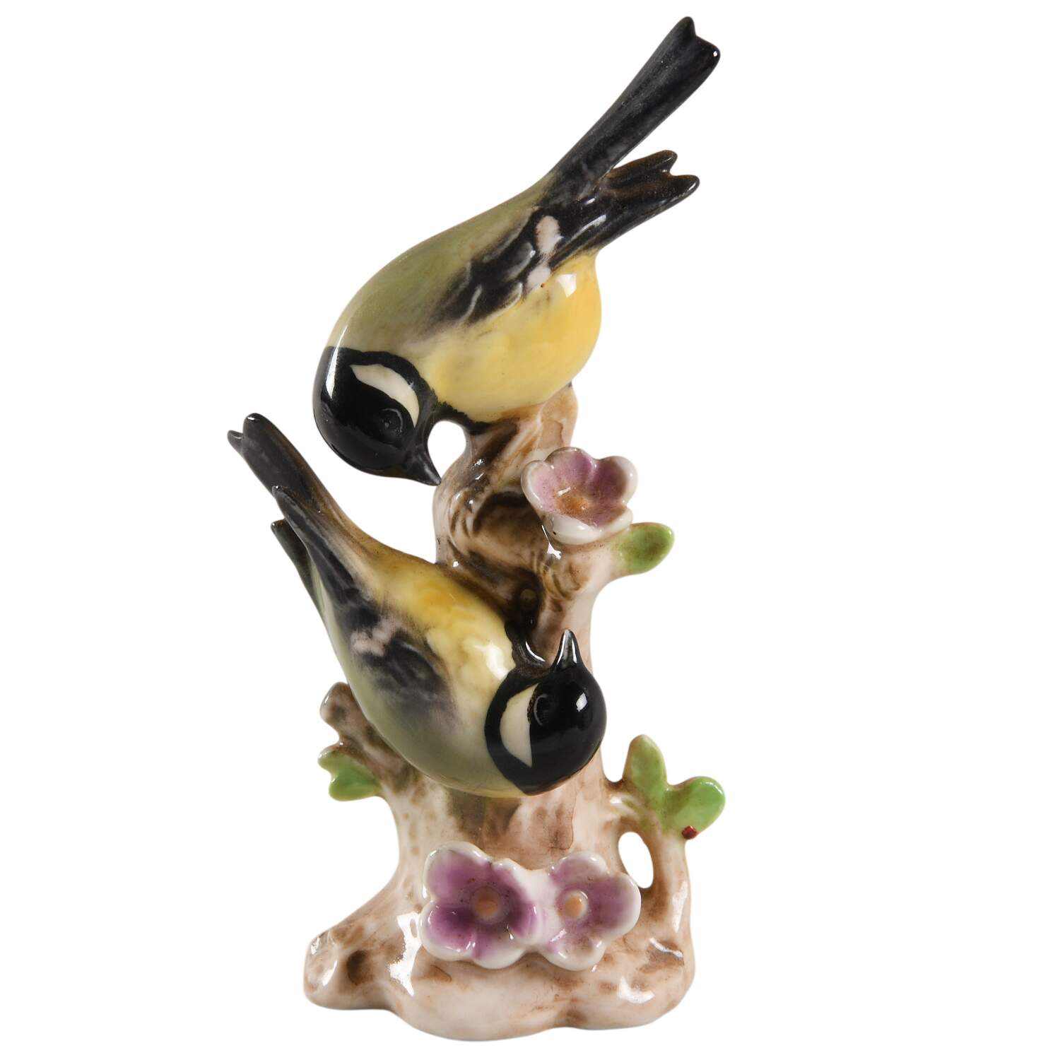 Bird Figurines Great Titmouse Pair - No Box by Goebel-1