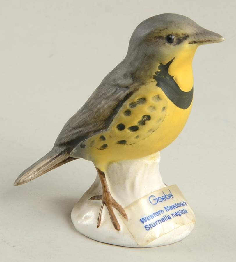 Bird Figurines Meadowlark - No Box by Goebel-1