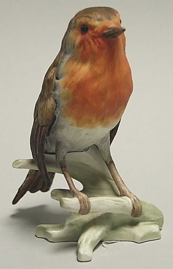Bird Figurines Robin-Matte - No Box by Goebel-1