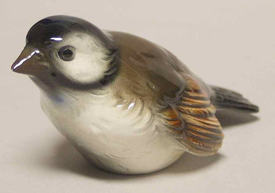 Bird Figurines Sparrow-Brown - No Box by Goebel-1