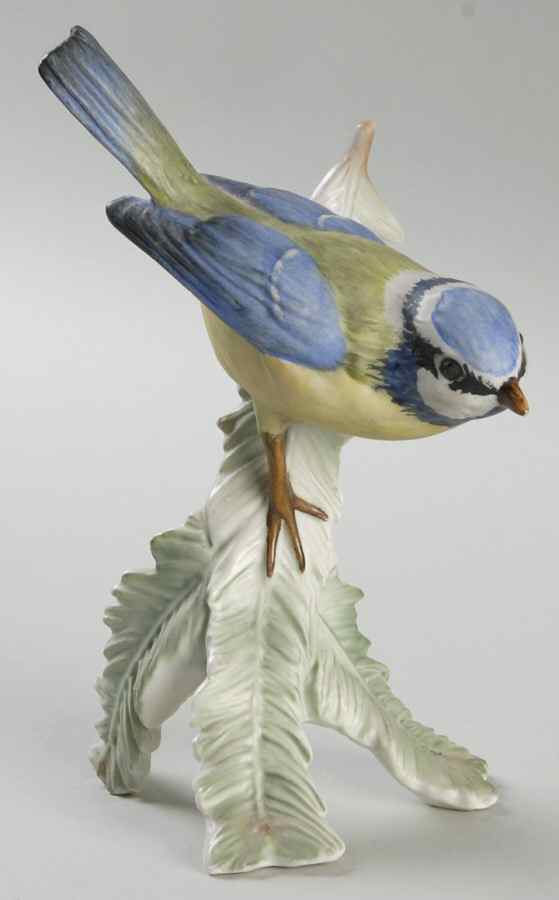 Bird Figurines Blue Titmouse - No Box by Goebel-1