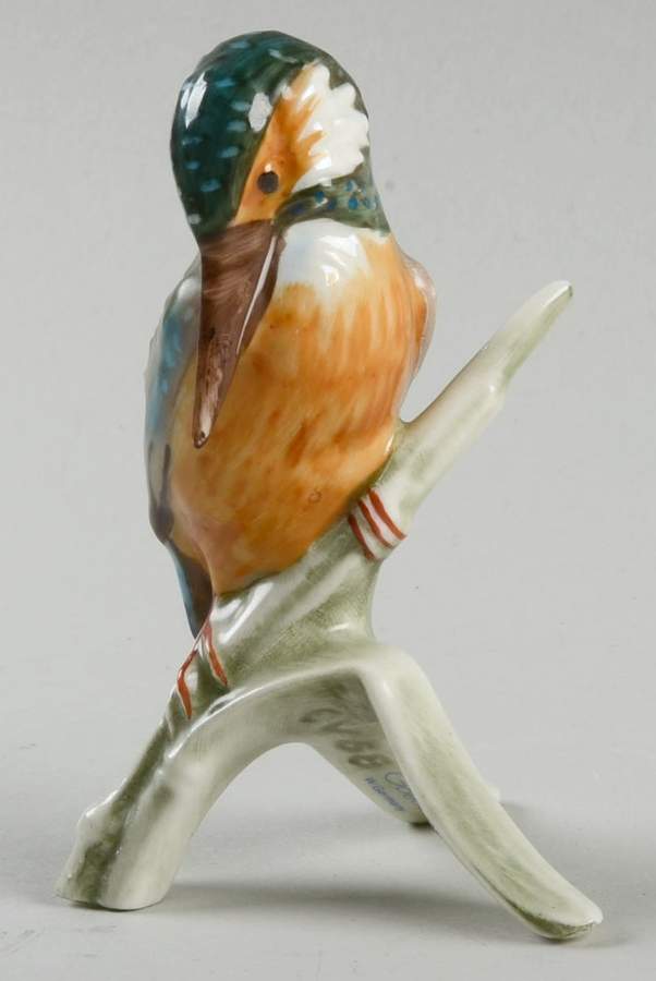 Bird Figurines Kingfisher - No Box by Goebel-1