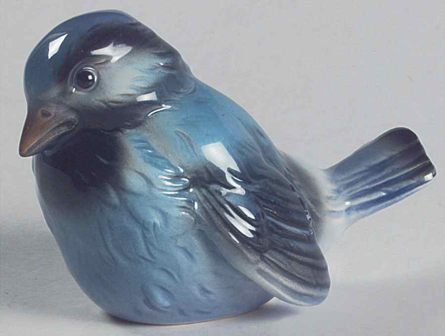 Bird Figurines Sparrow-Blue - No Box by Goebel-1