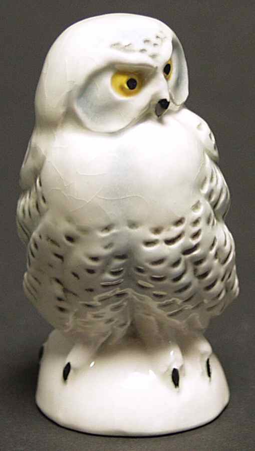 Bird Figurines White Owl - No Box by Goebel-1