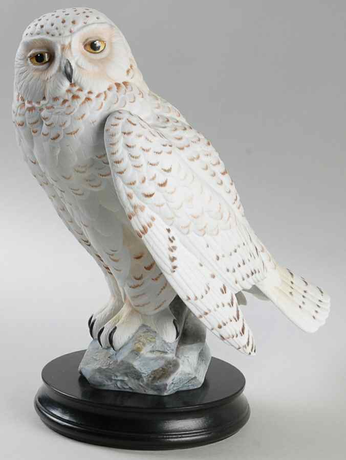 Bird Figurines Snowy Owl-Limited Edition - No Box Nb371 by Goebel-1