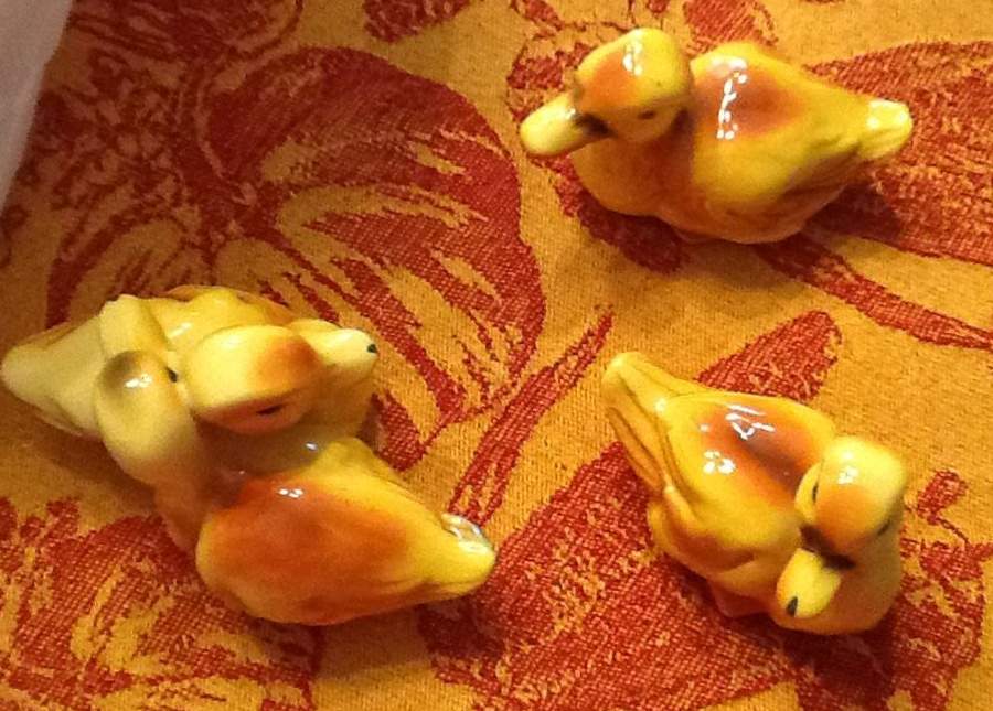 Bird Figurines Group Of Ducks - No Box by Goebel-1