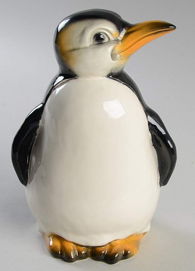 Bird Figurines Penguin Bank - No Box by Goebel-1
