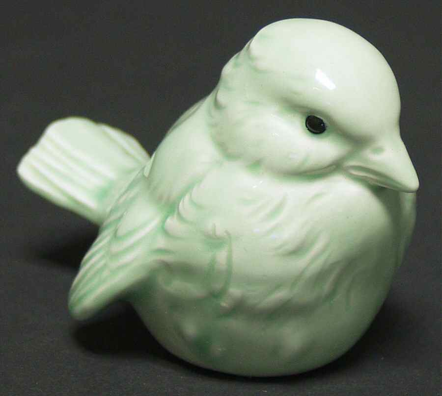Bird Figurines Sparrow-Green - No Box by Goebel-1