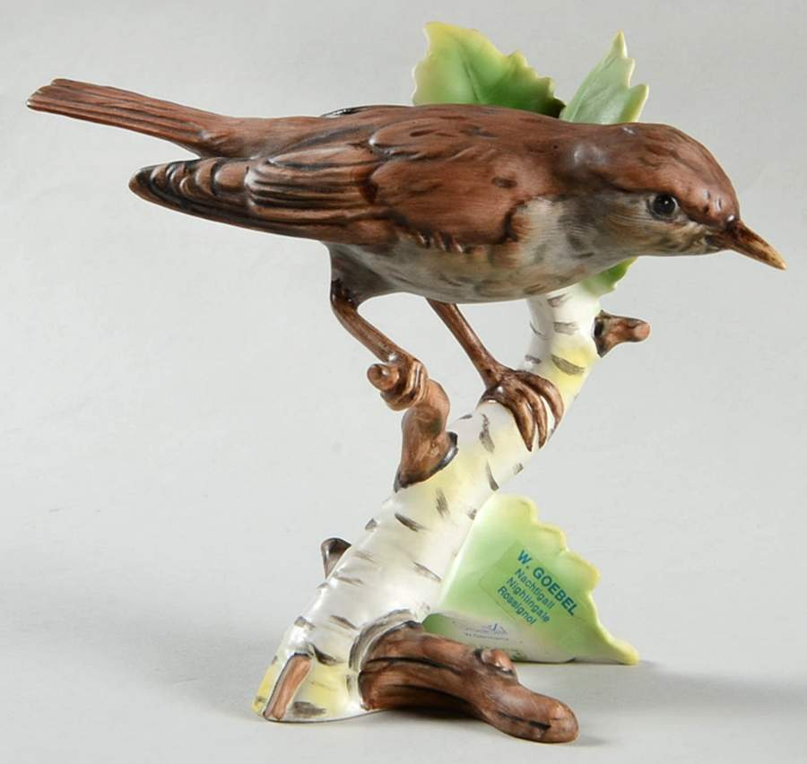Bird Figurines Nightingale - Boxed by Goebel-1