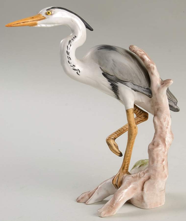 Bird Figurines Grey Heron - Boxed by Goebel-1