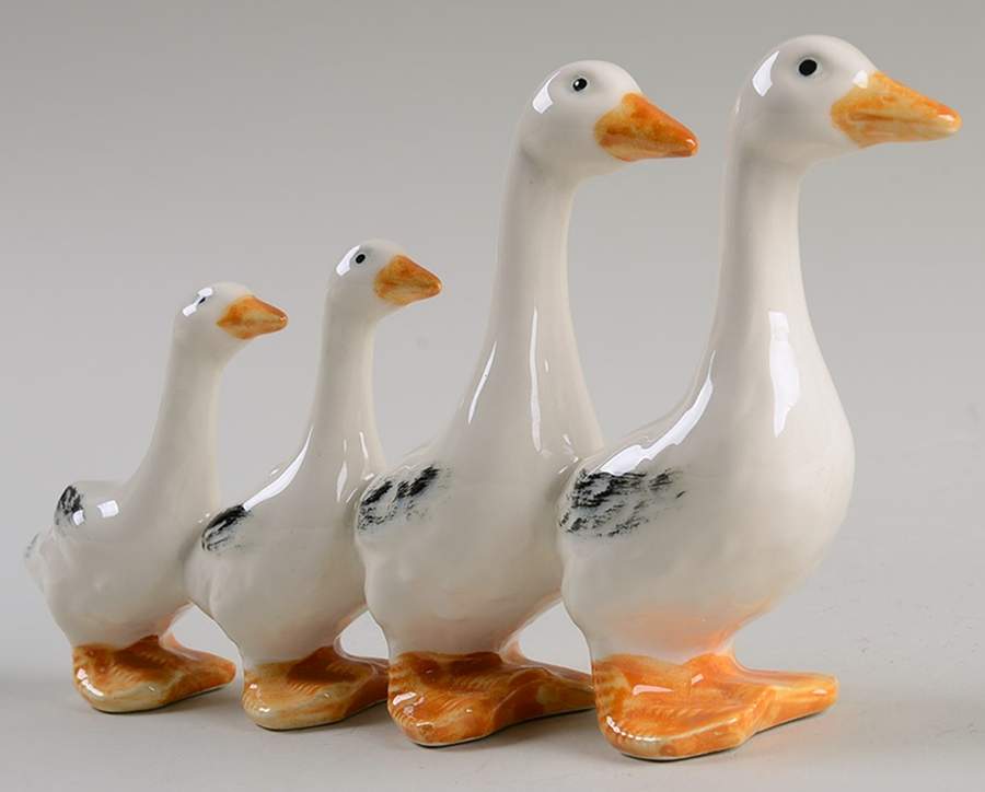 Bird Figurines Geese - Boxed by Goebel-1