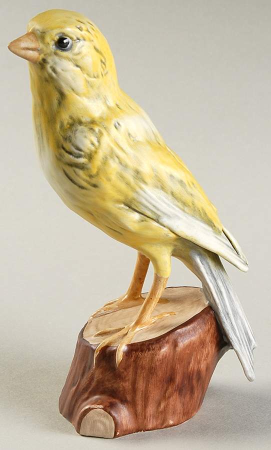 Bird Figurines Canary-Bisque - No Box by Goebel-1