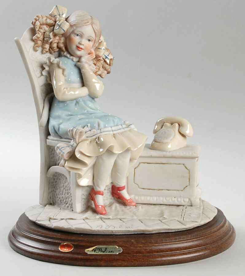 Dear Studios Girl Sitting By Phone - Boxed by Goebel-1