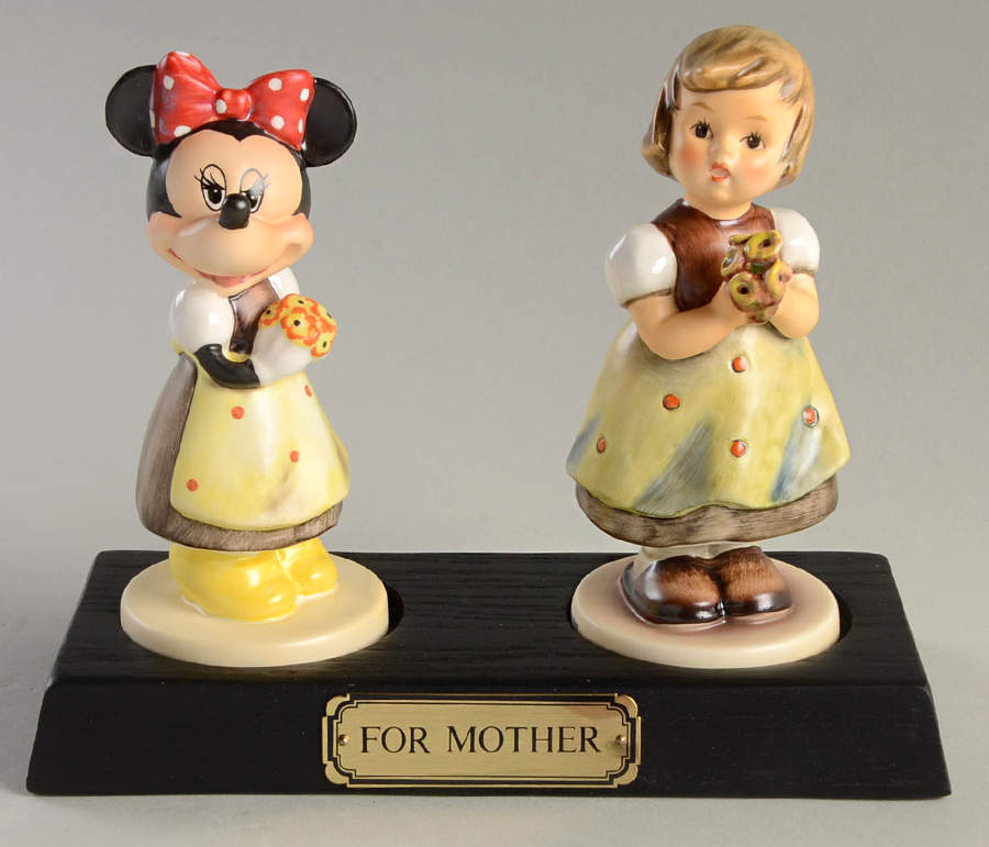 Disney For Mother-2 Pc Set - Boxed by Goebel-1