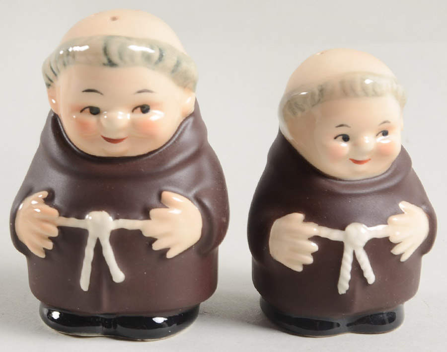 Friar Tuck Tm6-Salt & Pepper Set - Tm6-Salt & Pepper Set Shiny by Goebel-1