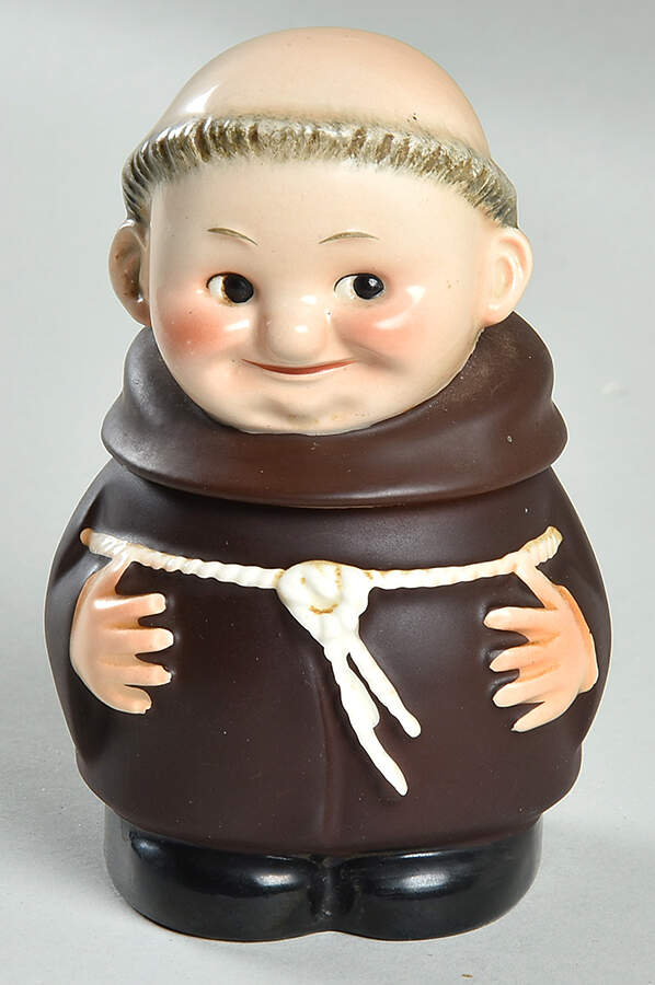 Friar Tuck Tm3-Honey Pot W/ Lid - Tm3-Honey Pot W/ Lid by Goebel-1