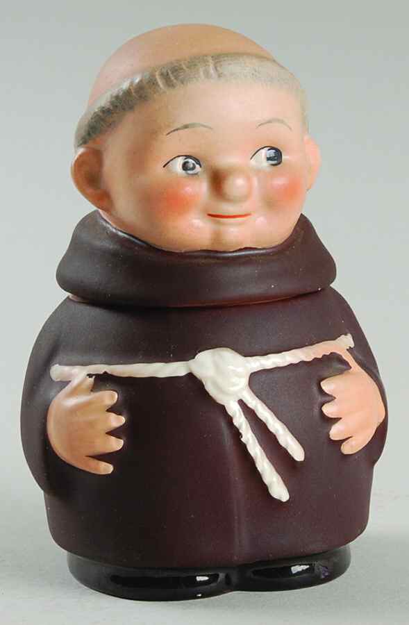 Friar Tuck Tm3-Mustard W/ Lid-No Spoon - Tm3-Mustard Jar W/ Lid-No Spoon by Goebel-1