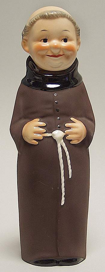 Friar Tuck Tm6-Liquor Bottle W/ Stopper - Bottle-Liquor W/ Stopper-Tm6 by Goebel-1