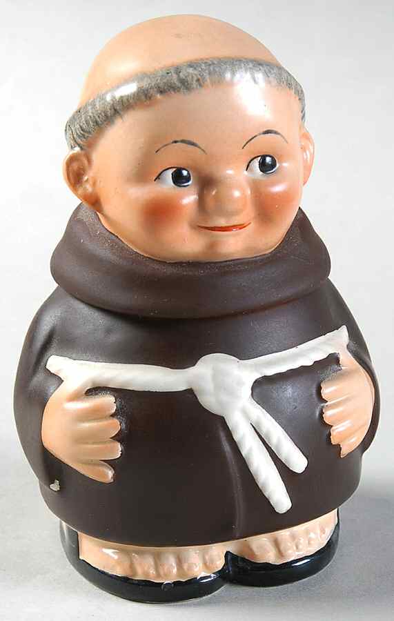 Friar Tuck Tm2 Mustard Jar W/ Lid-No Spoon - Tm2-Mustard Jar W/ Lid-No Spoon by Goebel-1