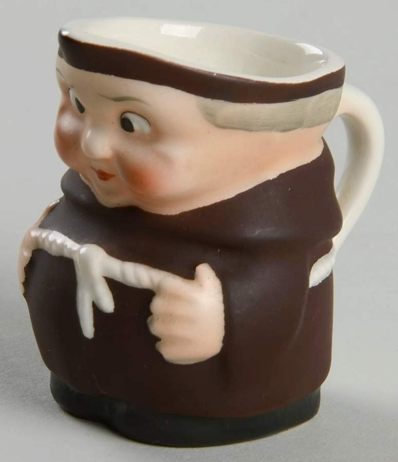 Friar Tuck Tm2-Jug 1 Oz - Jug 2"-Tm2 Crossed Eyes by Goebel-1