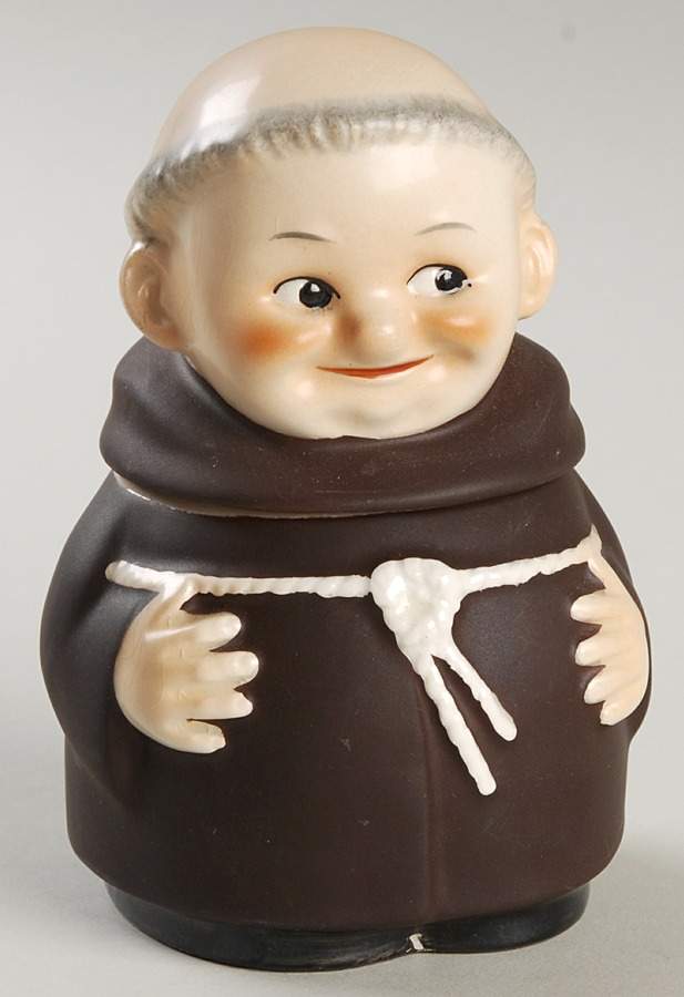 Friar Tuck Tm3-Sugar W/ Lid - Sugar W/ Lid-Tm3 by Goebel-1