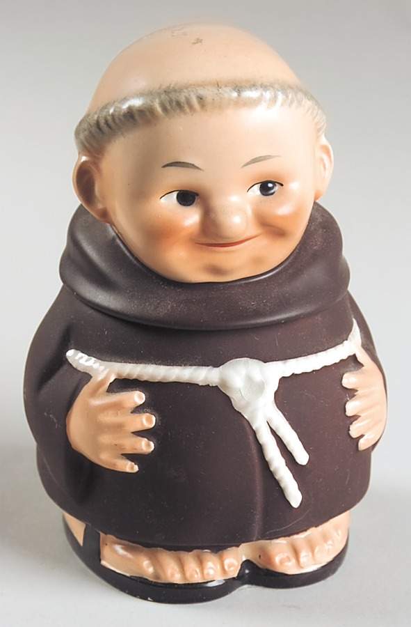 Friar Tuck Tm2-Sugar W/ Lid - Sugar W/ Lid-Tm2 by Goebel-1