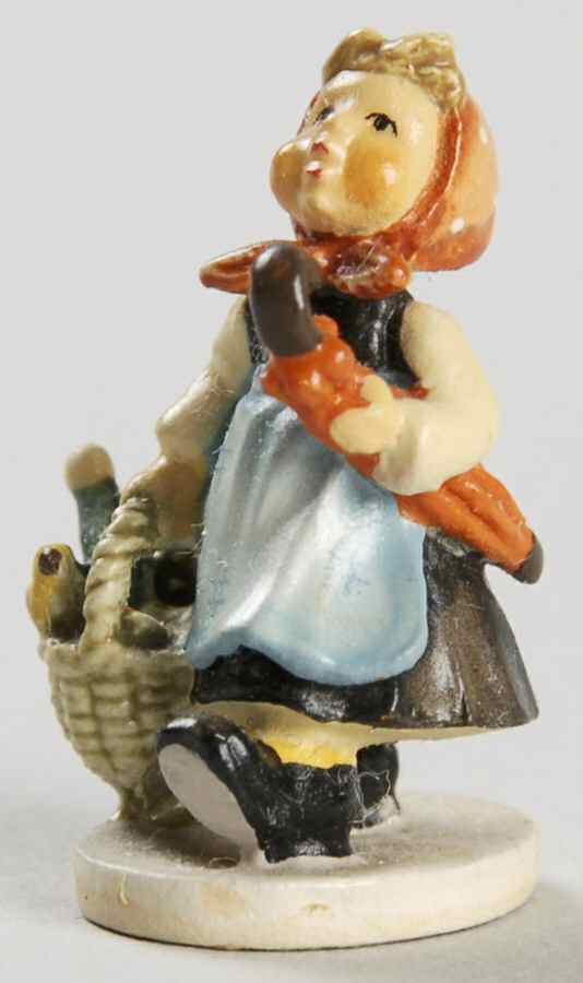 Hummel Miniature Figurine-Bronze Visiting An Invalid - No Box by Goebel-1