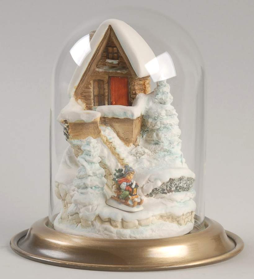 Hummel Miniature Figurine-Bronze Winterfest-Collector's Set - No Box by Goebel-1