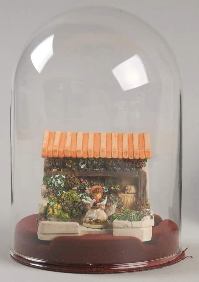 Hummel Miniature Figurine-Bronze Flower Market-Collector's Set - No Box by Goebel-1