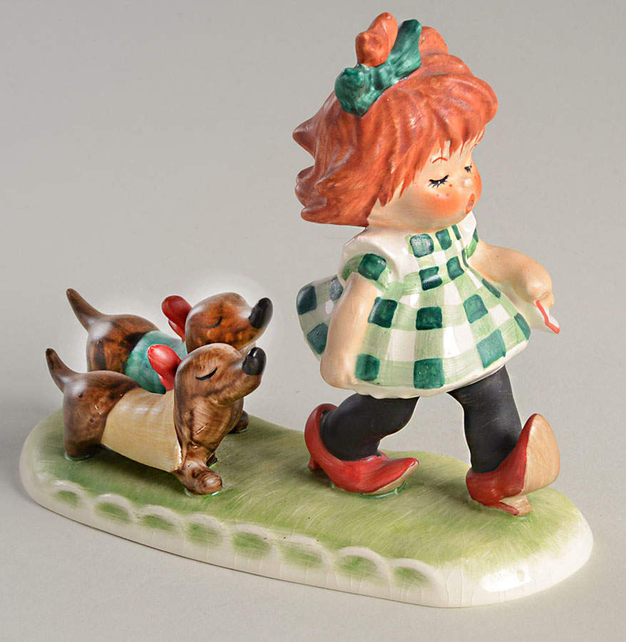 Red Heads Putting On The Dog - Boxed by Goebel-1