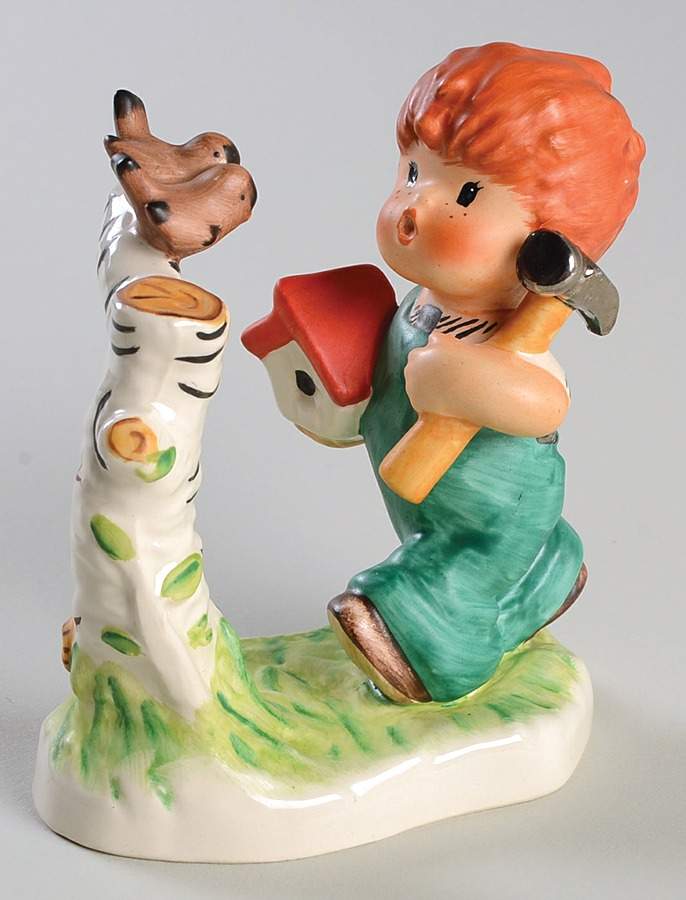 Red Heads Springtime - No Box by Goebel-1