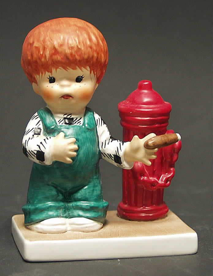 Red Heads One Puff's Enough - No Box by Goebel-1