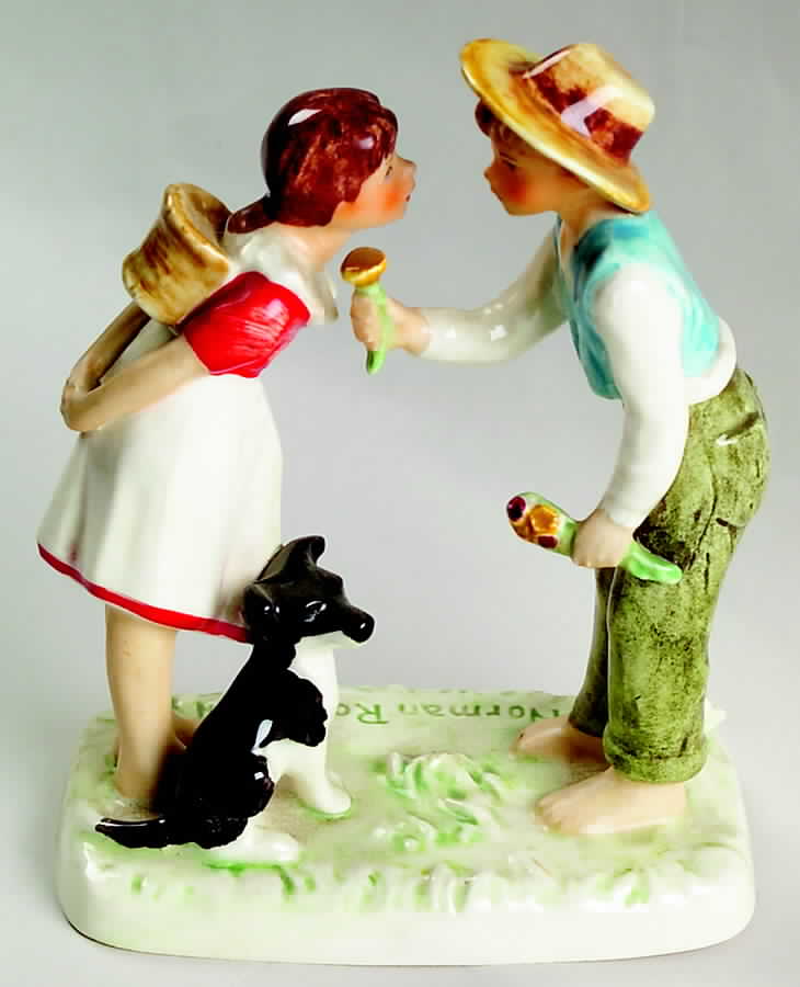 Norman Rockwell Buttercup Test - Boxed by Goebel-1