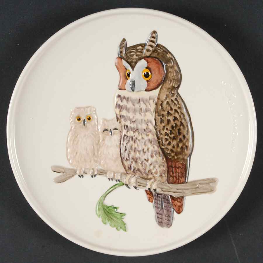Mother's Day Plate Owls - No Box by Goebel-1