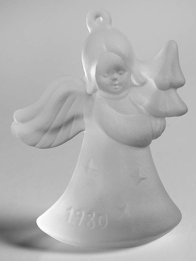 Annual Christmas Ornament-Crystal Angel - Boxed by Goebel-1