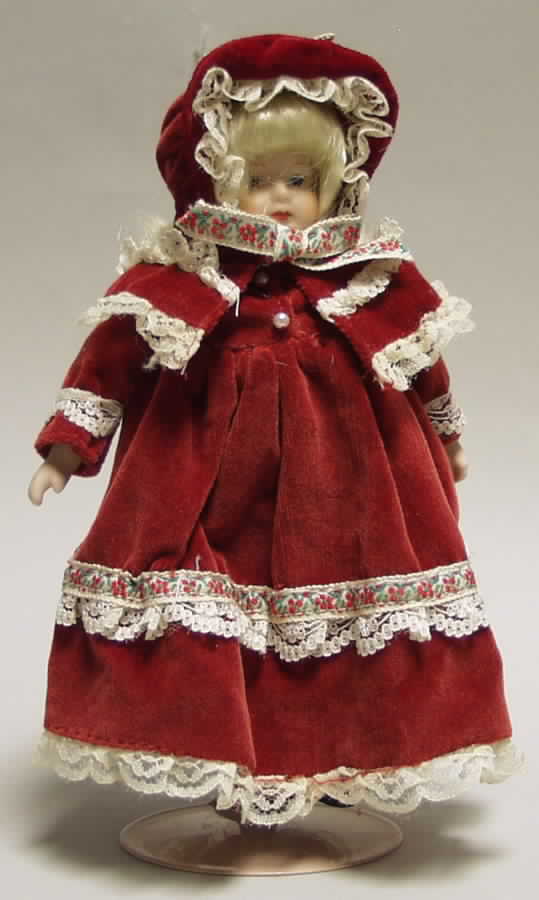 Doll of the Month 1991 Miss December - No Box by Gorham-1